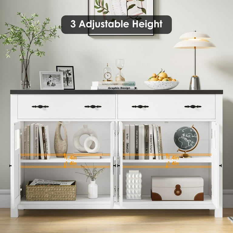 Homfa Farmhouse Dining Furniture, Kitchen Buffet Cabinet Homfa Farmhouse Dining Furniture, Kitchen Buffet Cabinet