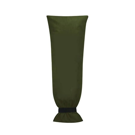 deevoka Winter Outside Faucet Cover Sock Sturdy Accessories Thermal Insulation Layer 70x38 cm Green