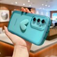 thumbnail image 4 of Compatible with Samsung Galaxy A54 5G Phone Case Women Cute 3D Love Heart Case Camera Lens Protection Soft Shockproof Clear Case for Galaxy A54 6.4 inch (Blue), 4 of 10