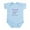 Sky Blue, variant on CafePress - Epic Item: Infant Onesie - Baby Light Bodysuit, Size Newborn - 24 Months