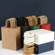 thumbnail image 4 of Bolsa de papel kraft, bolsa para llevar comida, bolsa para regalo, bolsa para empacar ropa, bolsa de papel portátil, 4 of 4