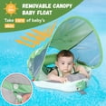 thumbnail image 3 of Baby Pool Float GENTEACO Mambobaby con toldo extraíble de 3 a 24 meses, 3 of 5
