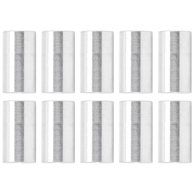 10 Pcs Entretoise en Alliage d'Aluminium Ronde Non Filetée Accessoires Diamètre Extérieur 6mm, Matériau en Alliage d'Aluminium, Diamètre Extérieur 6mm, pour Créer de la Distance entre les Pièces