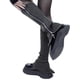 thumbnail image 1 of Relleno de medias de lana para otoño e invierno, cubierta larga para tobillo JK, Color sólido cálido, funda para botas apiladas con cremallera de cien tejidos, 1 of 5