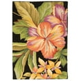 thumbnail image 2 of SAFAVIEH Chelsea Ema Floral Wool Area Rug, Black, 8'9" x 11'9", 2 of 10