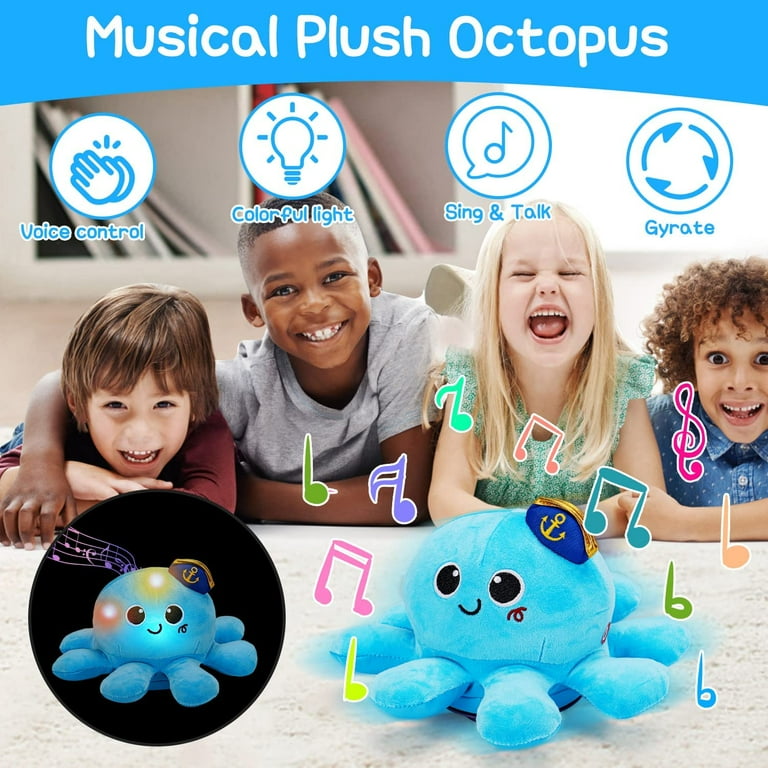 Singing sales octopus toy