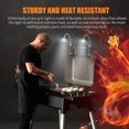 thumbnail image 5 of Luz para parrilla, lámpara de parrilla magnética, juego de luces para barbacoa, luces para parrilla al aire libre, accesorios para barbacoa, funciona con pilas, ángulo de rotación de 360 ​​g, 5 of 5