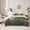 Olive, variant on Feelyou Men Rustic Landscape Twin Bedding Sets 7pcs, Green Tree Plant Comforter Set