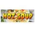 thumbnail image 1 of Hot Soup 13 oz Vinyl Banner With Metal Grommets, 1 of 4