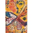 thumbnail image 2 of Rugs.com Haerfest Collection Rug – 4' x 6' Yellow Low Rug Perfect For Entryways, Kitchens, Breakfast Nooks, Accent Pieces, 2 of 6