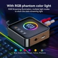 thumbnail image 3 of NATEFEMIN AUX RCA USB Port Bluetooth Adapter for Audio Streaming Remote Wireless from Table Phone Connect Old Speakers Digital, 3 of 9