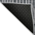 thumbnail image 3 of Addison Rugs Chantille Indoor/Outdoor Transitional Striped Charcoal Washable Rectangle Rug, 3' x 5', 3 of 6