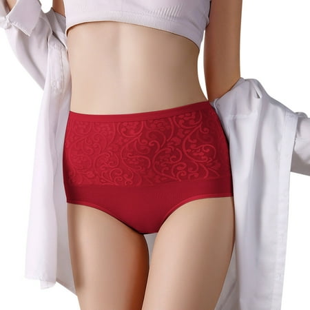 

Wozhidaoke Pants For Women Women Panty High Waist Breathable Trigonometric Panties Female Underwear Body Shaping Soild Cottonbriefs Shapewear Shorts