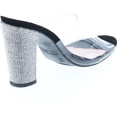 thumbnail image 5 of Top Moda Womens Kyoto-38 Bling Heel Transparent Lucite Fashion Sandals, 5 of 7