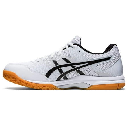 ASICS Men's Gel-Furtherup Volleyball Shoes, 10M, White/Black | Walmart ...