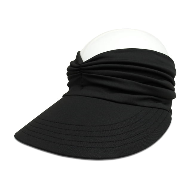 Sombrero para el sol para mujer, gorra con visera de playa con ala ancha para deportes, playa, golf, senderismo, gorra superior vacía para deportes al aire libre