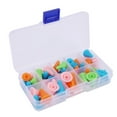 thumbnail image 1 of 40 Pieces Multi-colored Needle Point Stoppers Needle Point Protectors Needles Knitting Accessories, 1 of 5