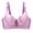 Purple, variant on Paiwinds Plus Size Women's Wirefree Seamless Bra, Smooth Fabric Full Coverage Side Support for Comfort & Lift, Everyday Wear