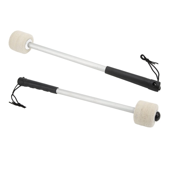 Mazos de percusión, 2 piezas de mazos de percusión, kit de campana compacto, juego de mazos y campanas, aspecto llamativo de percusión