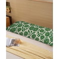 thumbnail image 6 of Green Spring Floral Body Pillow Cover 20 x 60 Inch Decorative Pillow Cover Summer Flower Pastoral Rustic Lumbar Pillowcase Seasonal Rectangle Cushion Case for Couch Sofa Bed Living Room, 6 of 7