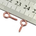 thumbnail image 4 of Venta Al Por Mayor, Alfileres de Ojo de Tornillo Chapados en Metal de 16mm, Ojales, 50 Uds., Suministro de Fabricación de Joyas Soledad Pasador de ojo de tornillo, 4 of 9