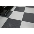 thumbnail image 3 of G-Floor 24" x 24" Diamond Tread RaceDay Peel and Stick Tile - Absolute White 10-Pack, 3 of 3