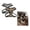 Full Set xSmall - Both Prints, variant on Small Breed Dog Harness Cheetah or Zebra Plush Adjustable Chest Strap and D Ring (Zebra - xSmall)