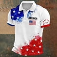 thumbnail image 2 of Leey-World Mens Patriotic Shirts Vintage 250 Years American 1776-2026 250th Birthday USA T-Shirt(White,4XL), 2 of 4