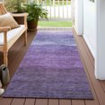 thumbnail image 6 of Addison Rugs Chantille Indoor/Outdoor Transitional Stripes Purple Washable Runner Rug, 2'3" x 7'6", 6 of 6