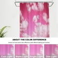 thumbnail image 6 of Pink Fantasy Cloud Decor Shower Curtain White Vintage Sky Bathroom Decor Polyester Fiber Plastic Rings QuickDrying Waterproof Ideal for a Dreamy and Romantic Bathroom (72"x36), 6 of 6