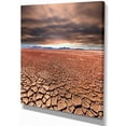 thumbnail image 2 of Drought Land under Cloudy Sky - African Landscape Canvas Art Print, 2 of 3