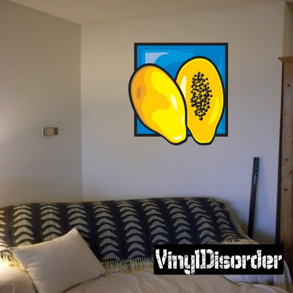 Papaya Sticker - 36 Inches