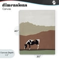 thumbnail image 4 of Stupell Industries Contemporary Modern Mountains Horse Canvas Art, 30 x 40, by Patricia Pinto, 4 of 8
