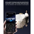 thumbnail image 3 of Automatic Car Cover with Remote Control for SUV and Sedan Waterproof All Weather Solar Powered Retractable Anti-Theft Alarm, 3 of 6