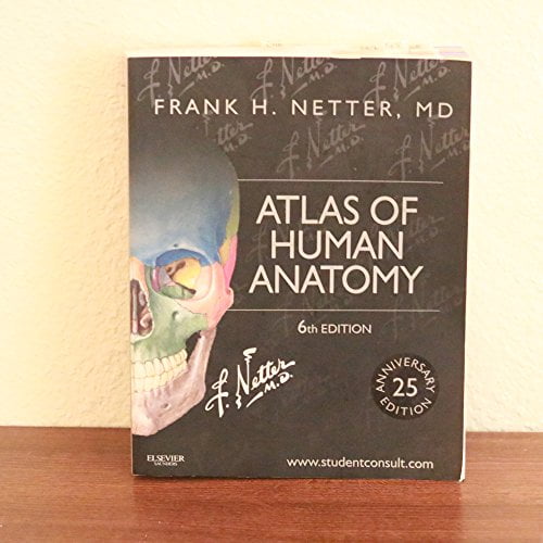 Pre-Owned Atlas of Human Anatomy: Including Student Consult Interactive Ancillaries and Guides (Netter Basic Science), 9781455704187, 1455704180, Paperback, 6 edition