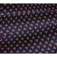thumbnail image 5 of oneOone Viscose Jersey Fabric Floral Block Printed Craft Fabric BTY 60 Inch Wide, 5 of 5