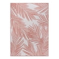 thumbnail image 2 of World Rug Gallery Contemporary Distressed Leaves Textured Flat Weave Indoor/Outdoor Area Rug - TERRA 5' X 7', 2 of 9
