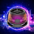 thumbnail image 1 of Lolmot Magnetic Game Bluetooth Mini Stereo Outdoor Subwoofer Convenient RGB Lighting Transparent, 1 of 5