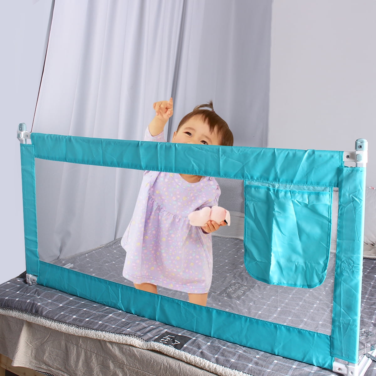 Adjustable Bed Rail Baby Guard Bed Rail Toddler Safety Adjustable Kids