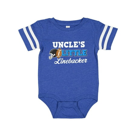 

Inktastic Uncles Little Linebacker Gift Baby Boy or Baby Girl Bodysuit