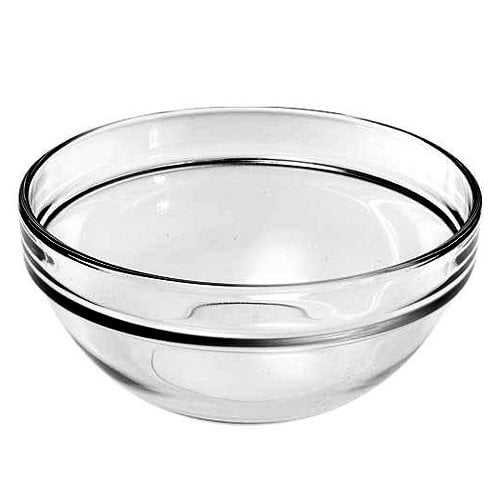 Glass 5 5 Inch Stackable Round Bowl Clear Glass By Luminarc Usa Walmart Com Walmart Com