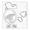 Genuine OE Audi Steering Wheel - 4K0-419-091-C-JAJ