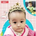 Girl Baby Hair Accessories Princess Tiaras Crowns Headband Elastic