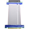thumbnail image 1 of Yazoeia PCIE Riser Cable PCI-E Express 8X to 8X Male to Female Slot Riser Extender Card Ribbon Flexible Cable 20cm CJC912-16736, 1 of 5