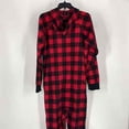 thumbnail image 3 of FAMILY PJs Intimates Red Fleece Plaid Jumper XXL, 3 of 6