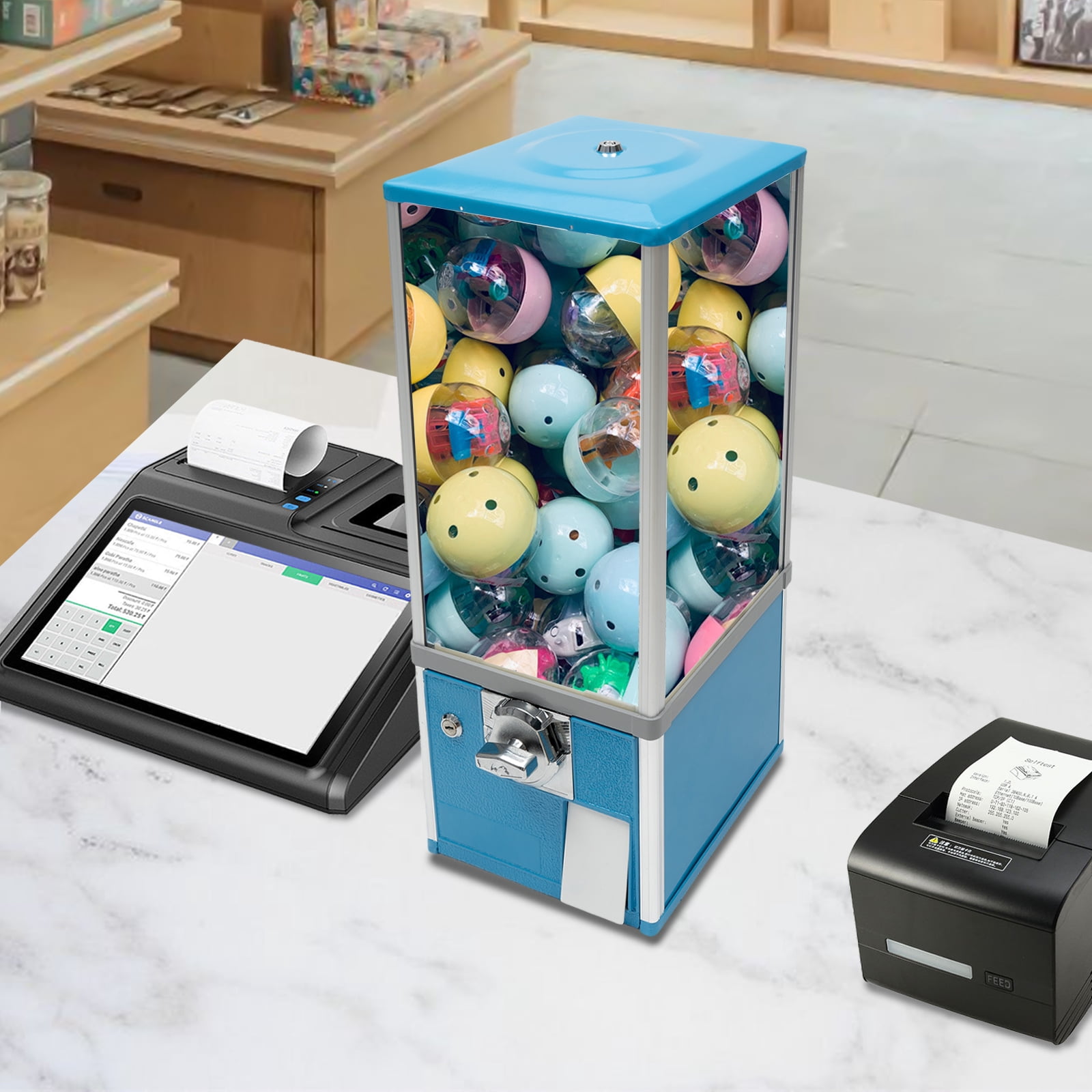 Wildnix Candy Vending Machine with 360° Rotatable Knob, &nbsp; Construction, Ideal for Retail Stores, Amusement Parks & Home Use
