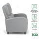 thumbnail image 3 of Sillón reclinable KingsHouse Sofa Individual Tela Moderno Sala gris, 3 of 8