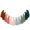 C, variant on 150 cm Rainbow Yarn Tassel Garland with 20 Tassels and Wooden Beads, Style B, Boho Macrame Bunting for Nursery, Bedroom and Party Decor
