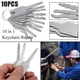 thumbnail image 5 of 10Pcs Jiggler Keys Auto Car locks Etc Stainless Steel Lock Open Repair Keys Kit, 5 of 5