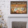 thumbnail image 3 of Pintura de diamante 5D DIY, kit de calabaza con taladro redondo completo, decoración del hogar, 40x30cm, 3 of 9